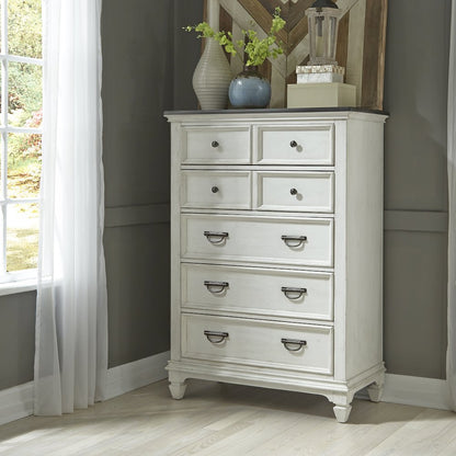 King California Panel Bed, Dresser & Mirror, Chest, Night Stand