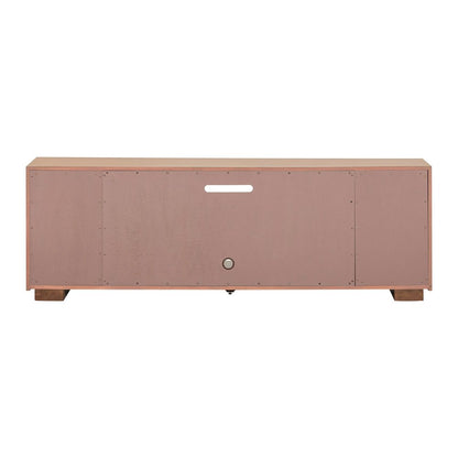 Easton Entertainment Stand 84 Inch TV Console  - Urban Bronze Poplar Wood