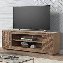 Easton Entertainment Stand 84 Inch TV Console  - Urban Bronze Poplar Wood