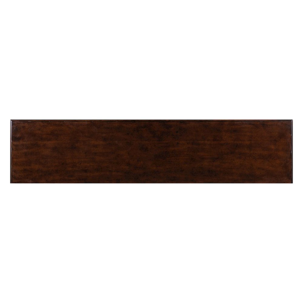 Arden Road 84 Inch TV Console for Living Room  - Satin Cherry