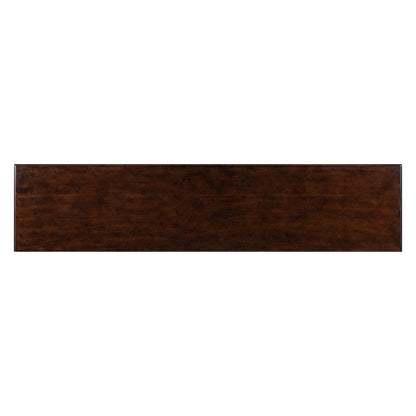 Arden Road 84 Inch TV Console for Living Room  - Satin Cherry