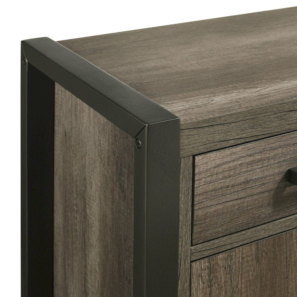 Tanners Creek 78 Inch TV Console for Living Room  - Graystone
