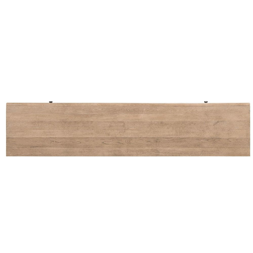 Proximity Place 82 Inch TV Console - Barley Buff Birch Wood