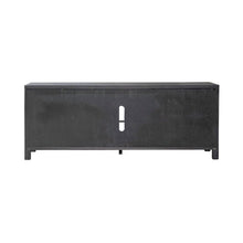 Heated LED Fireplace TV Consoles 78 Inch - Dusty Charcoal with Heavy Distressing