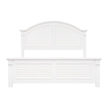 Queen Panel Bed, Dresser & Mirror in Poplar & Pine Solids with Wood Products