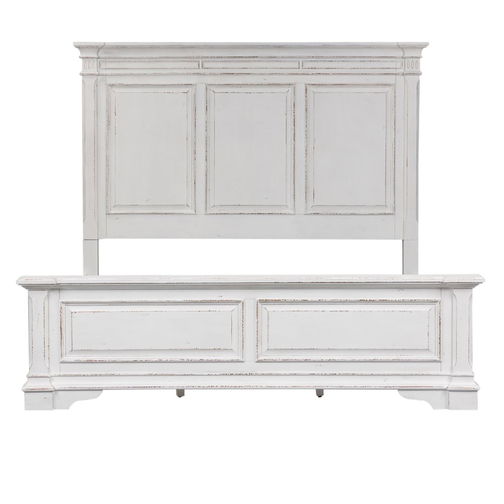 King California Panel Bed, Dresser & Mirror, Night Stand