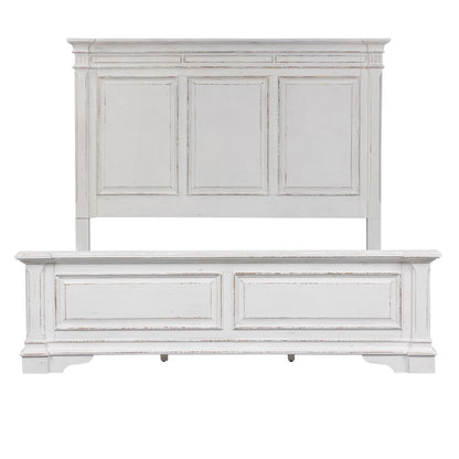 King California Panel Bed, Dresser & Mirror, Night Stand