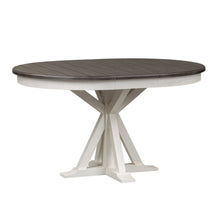 5 Piece Pedestal Table Set in Poplar & Rubberwood Solids w Pine Veneer
