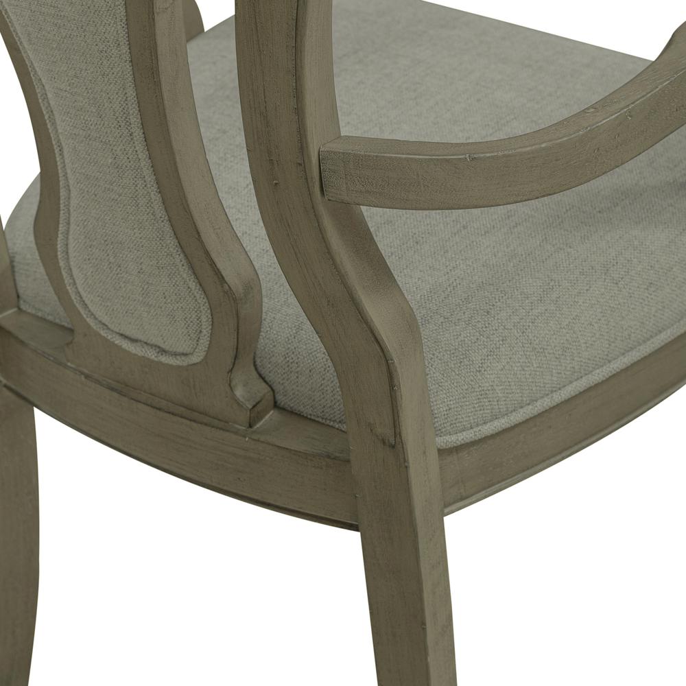 Magnolia Manor Splat Back Arm Chair (RTA) - Set of 2 in Weathered Bisque
