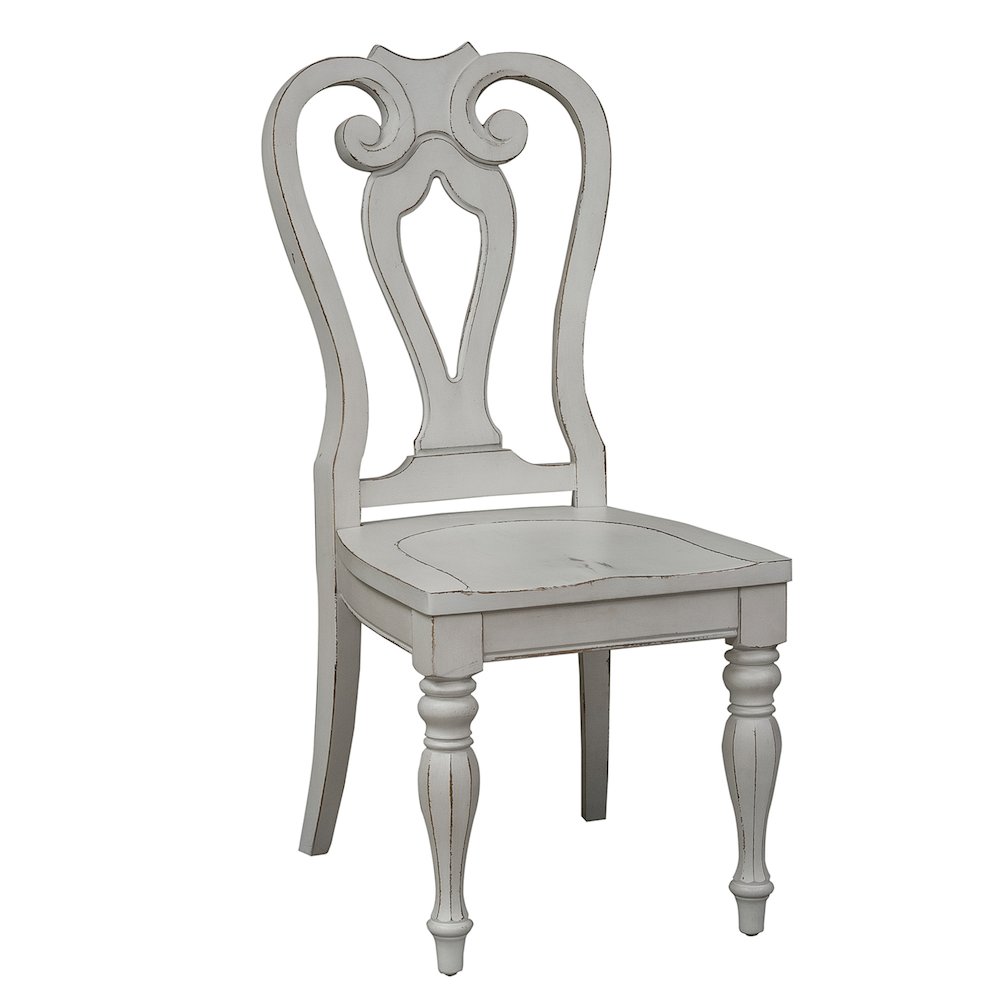 Opt 5 Piece Leg Table Set in Rubberwood Solids w/ White Oak & Birch Veneers