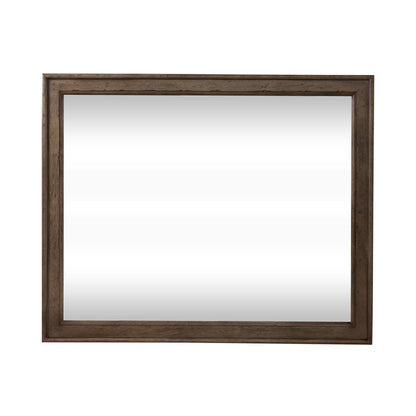Landscape Mirror Traditional Multi in Dusty Taupe