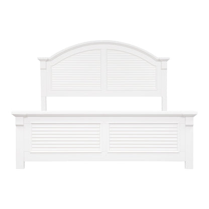 Summer House I Queen Panel Bed, Dresser & Mirror, Night Stand