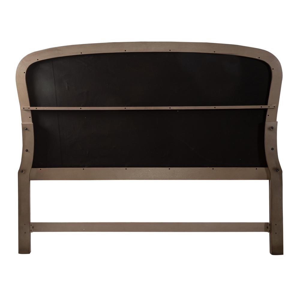 Americana Farmhouse King Tufted Panel Headboard in Dusty Taupe