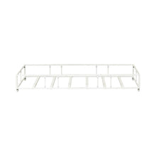 Vintage Series Twin Metal Trundle - Antique White in Distressed Metal