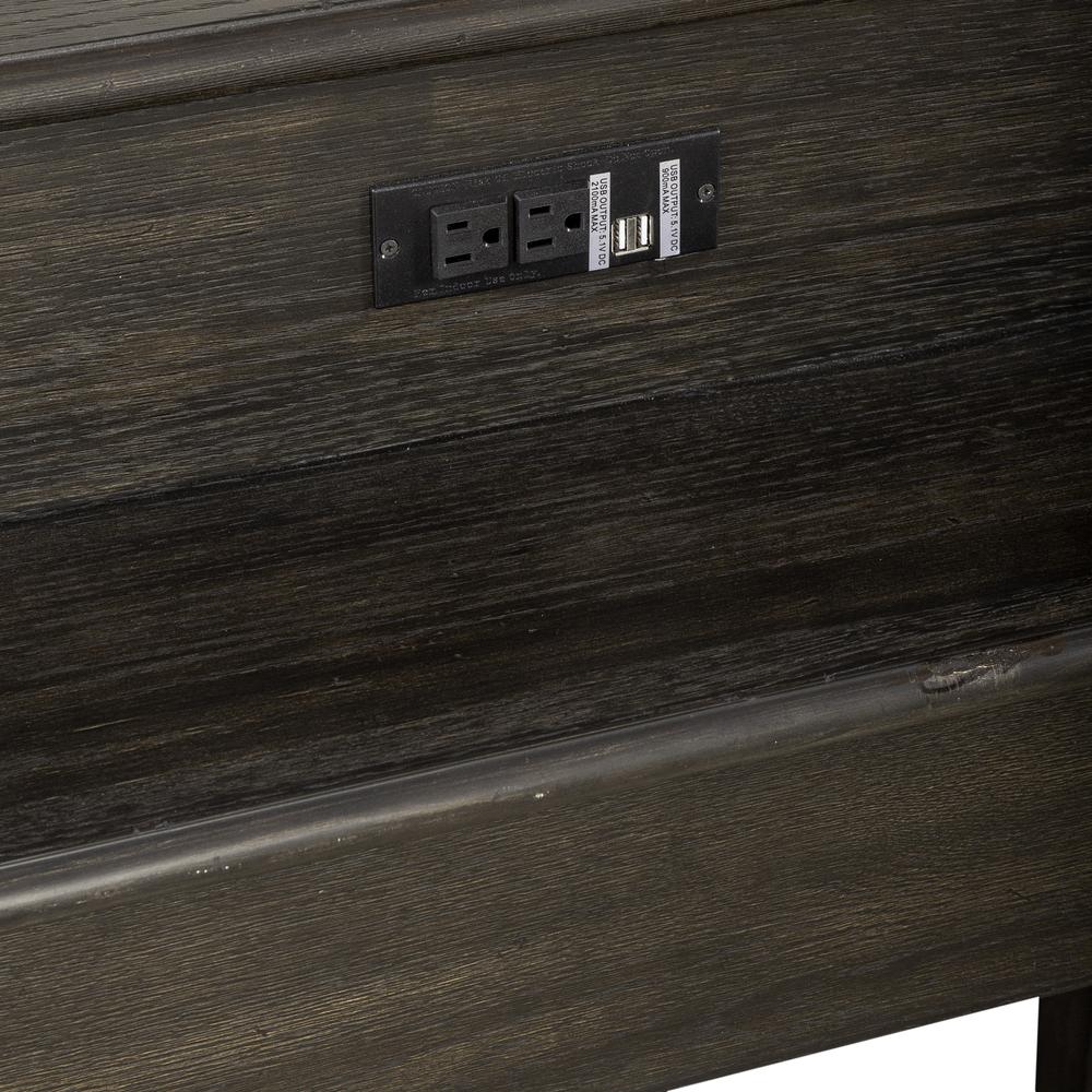 Mill Creek Console Bar Table in Brown