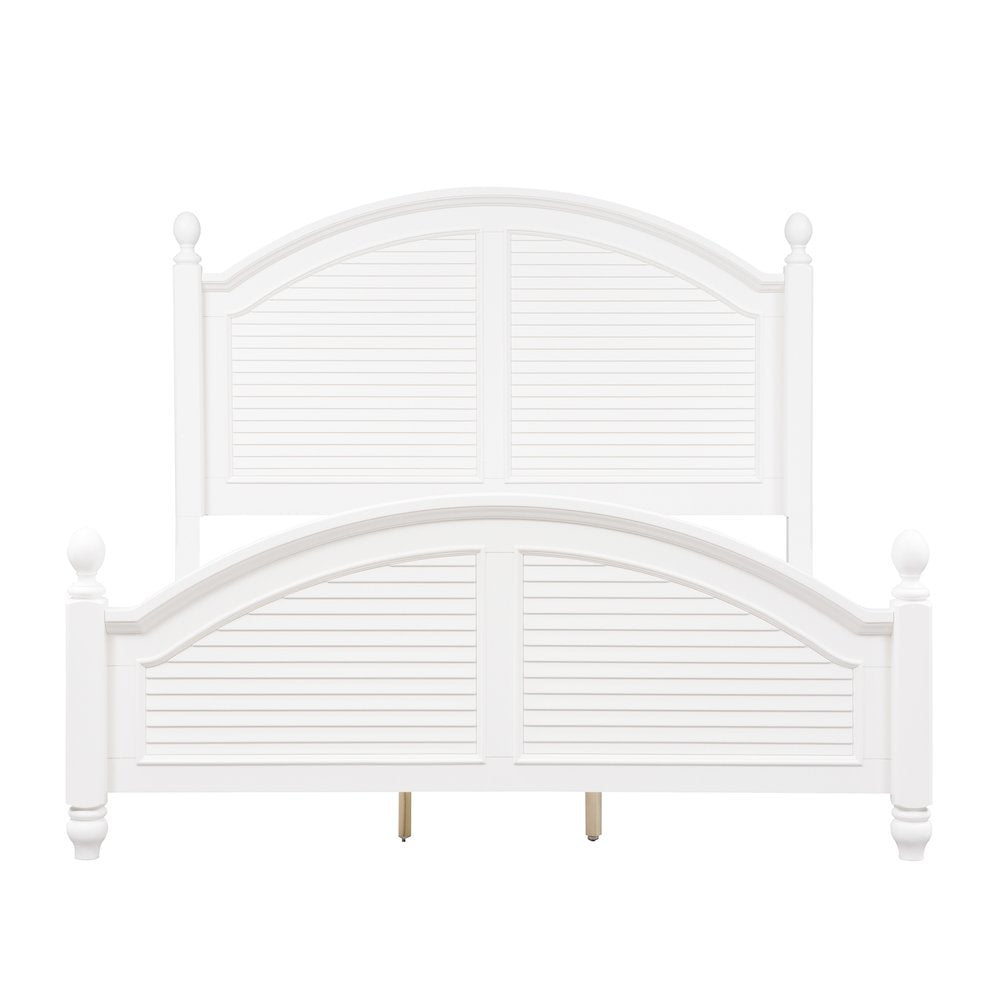 Summer House I King Poster Bed, Dresser & Mirror, Night Stand