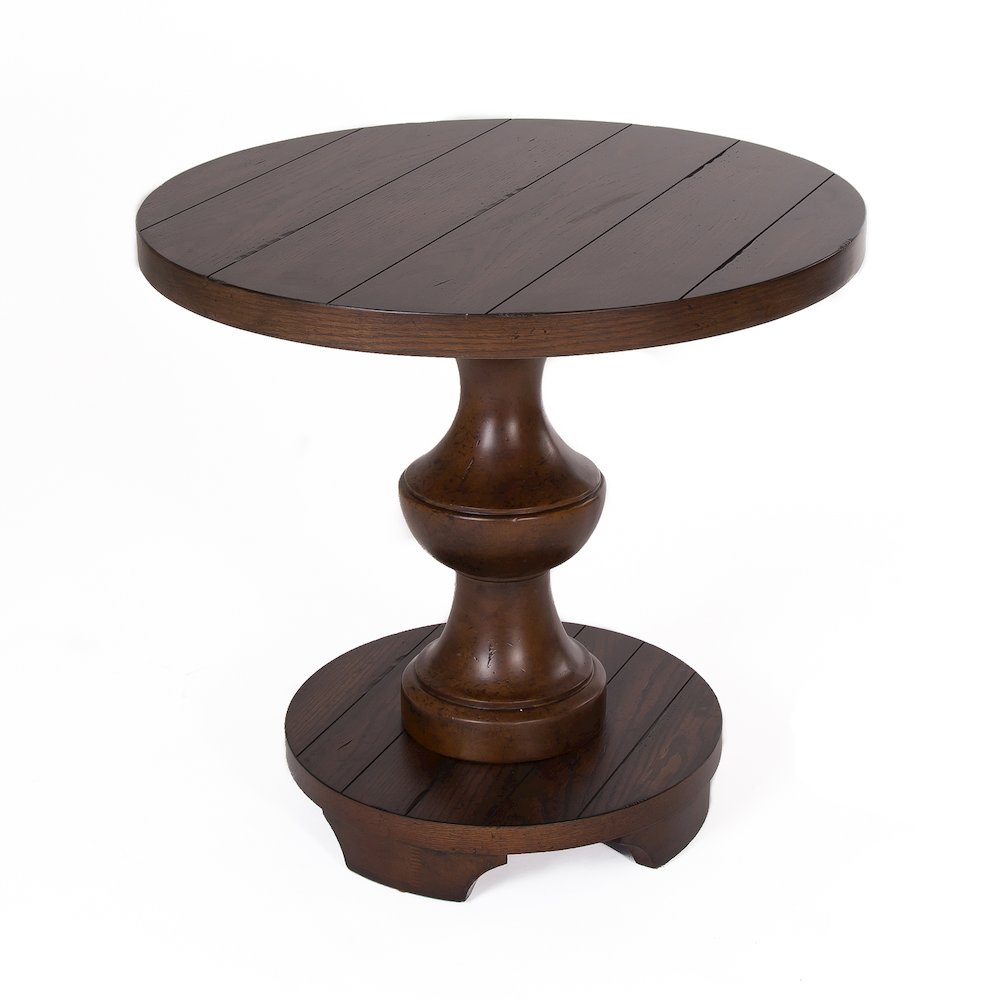 Sedona 3 Piece Set (1-Cocktail 2-End Tables) in Rubberwood Solids & Oak Veneers