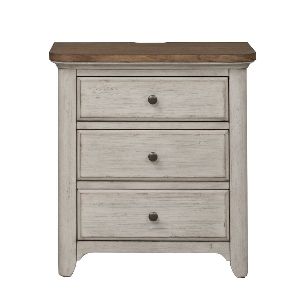 Farmhouse Reimagined Queen Poster Bed, Dresser & Mirror, Chest, Night Stand