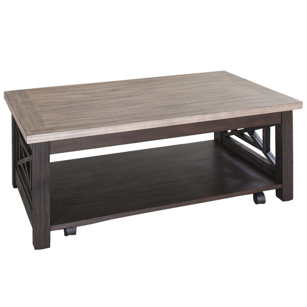 Black Living Room Set - 3 Piece Coffee Table and End Table Set