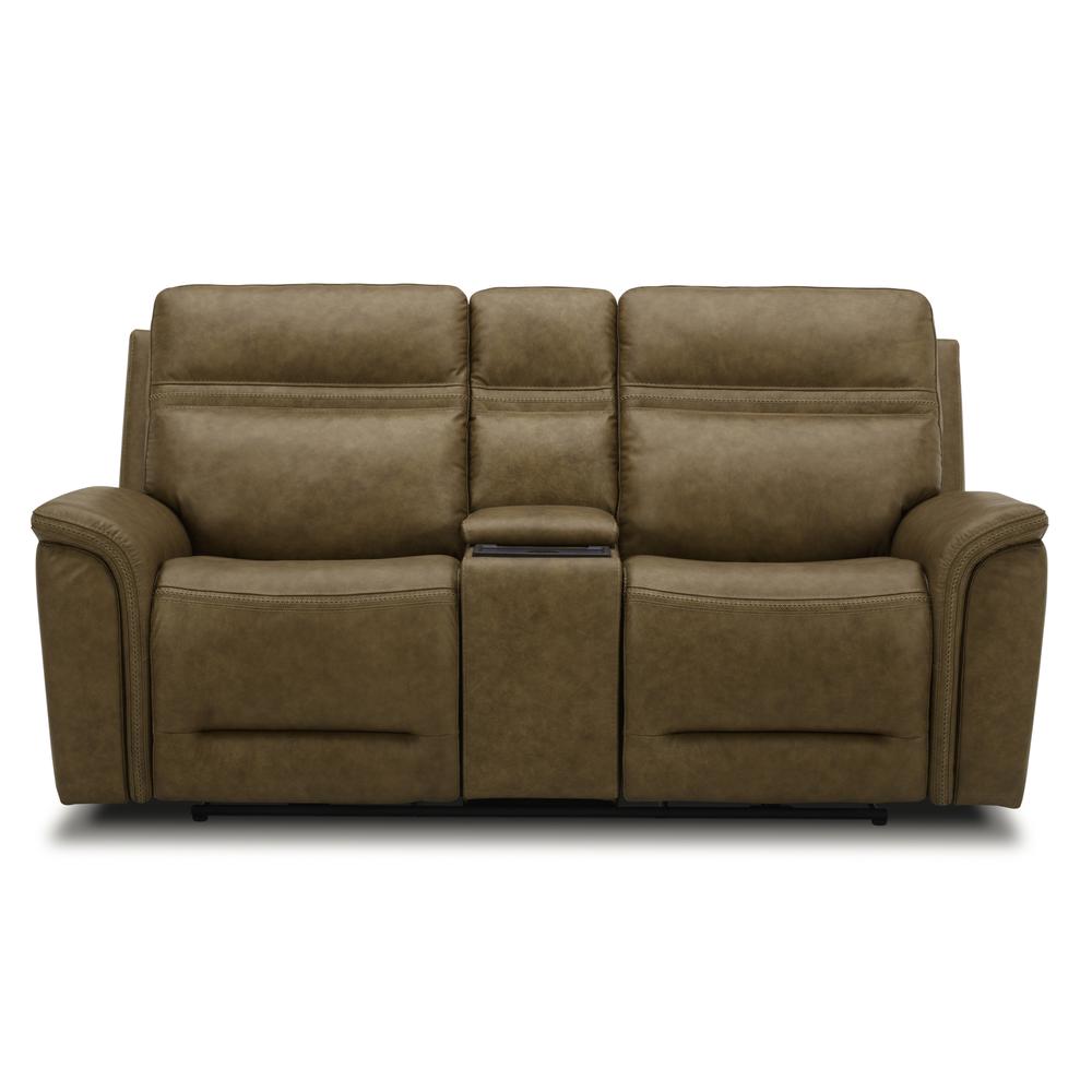 Dual Reclining Loveseat w/ Console, Power Headrest, Lumbar with Zero Gravity
