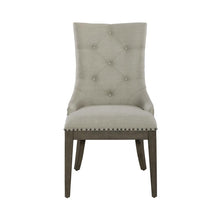 Americana Farmhouse Upholstered Shelter Side Chair (RTA) in Dusty Taupe