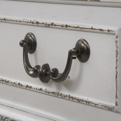 King California Panel Bed, Dresser & Mirror