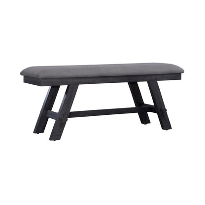 Lawson Bench (RTA) in Slate w/ Weathered Gray Top