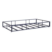 Vintage Series Twin Metal Trundle - Navy in Distressed Metal