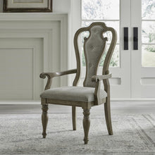 Magnolia Manor Splat Back Arm Chair (RTA) - Set of 2 in Weathered Bisque
