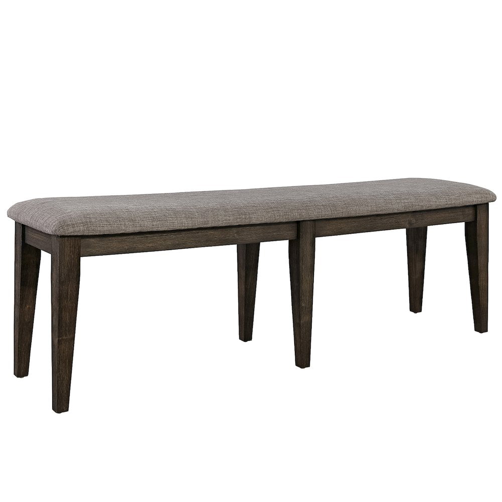 Brown Dining Table Set for 6 – Elegant Dining Room Table with Chairs
