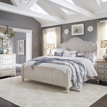 Farmhouse Reimagined King Poster Bed, Dresser & Mirror, Night Stand