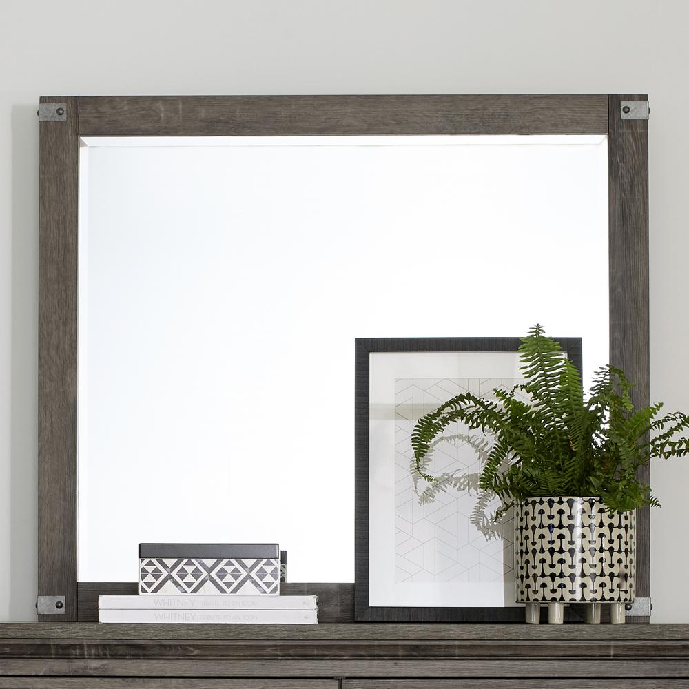 Landscape Mirror Urban Brown in Brownstone Finish