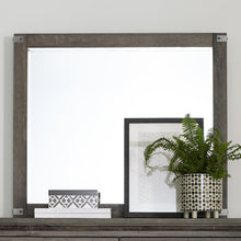 Landscape Mirror Urban Brown in Brownstone Finish