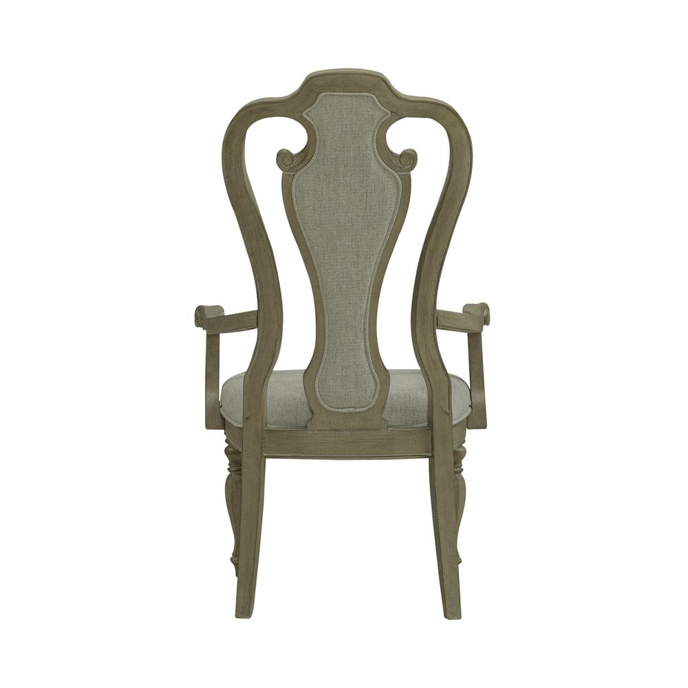 Magnolia Manor Splat Back Arm Chair (RTA) - Set of 2 in Weathered Bisque
