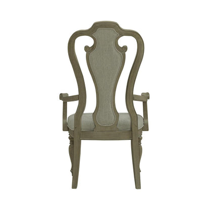 Magnolia Manor Splat Back Arm Chair (RTA) - Set of 2 in Weathered Bisque