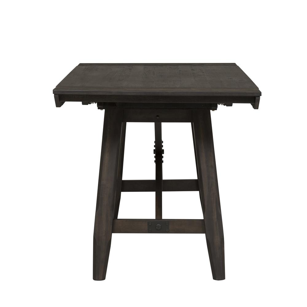 Double Bridge Gathering Table Set in Dark Chestnut