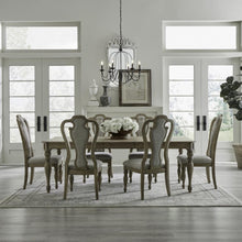 Magnolia Manor 7 Piece Rectangular Table Set - Weathered Bisque