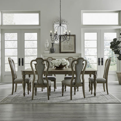 Magnolia Manor 7 Piece Rectangular Table Set - Weathered Bisque