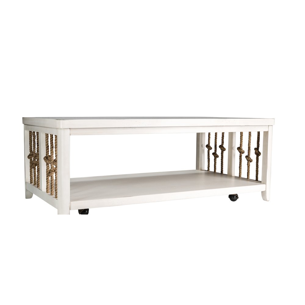 Dockside 3 Piece Set (1-Cocktail 2-End Tables) in Poplar Solids w/ Wood Products