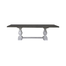 River Place Trestle Table Set in Pine Solids & Veneers