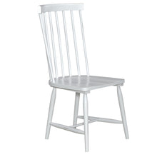 Spindle Back Side Chair - White (RTA)