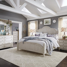 Farmhouse Reimagined Queen Poster Bed, Dresser & Mirror, Chest, Night Stand
