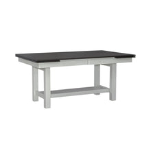 Brook Bay 5 Piece Trestle Table Set - Textured White Finish in White