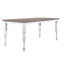 Ocean Isle 7 Piece Rectangular Table Set in Rubberwood Solids w/ Pine Veneers