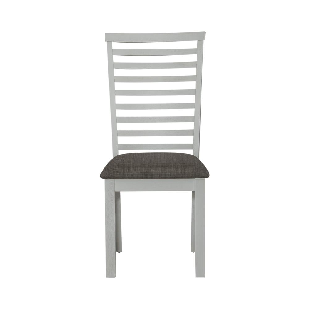 Brook Bay 3 Piece Drop Leaf Set - Textured White Finish in White
