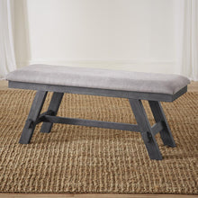 Lawson Bench (RTA) in Slate w/ Weathered Gray Top