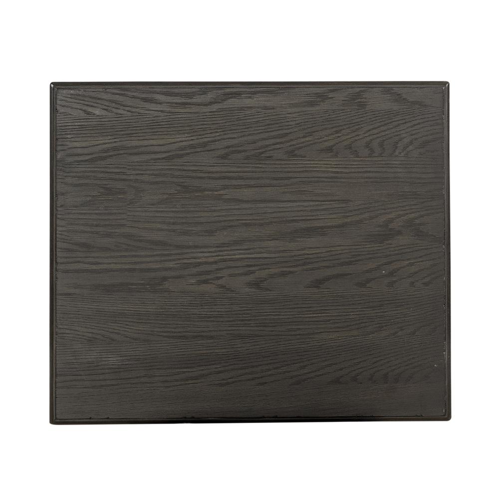 Mill Creek Drawer End Table in Peppercorn