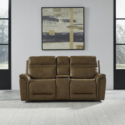 Dual Reclining Loveseat w/ Console, Power Headrest, Lumbar with Zero Gravity