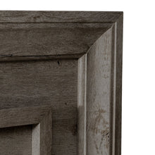 Twin Panel Bed in Rubberwood Solids & Paper Laminate