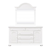 King Panel Bed, Dresser & Mirror, Night Stand